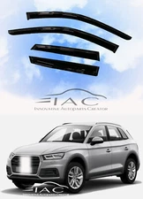 For Audi Q5 18-on out channel Window Visor Vent Sun Shade Rain Guard Door Visor