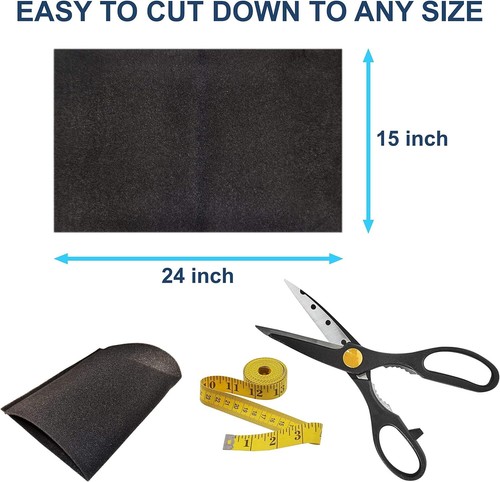 2-pack Cut-to-fit Foam Filter for Window Air Conditioning / Furnace 24"x15"x1/4" - Picture 2 of 10