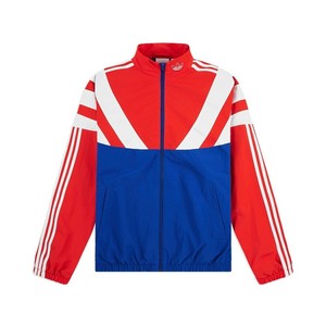 felpa adidas rossa e blu