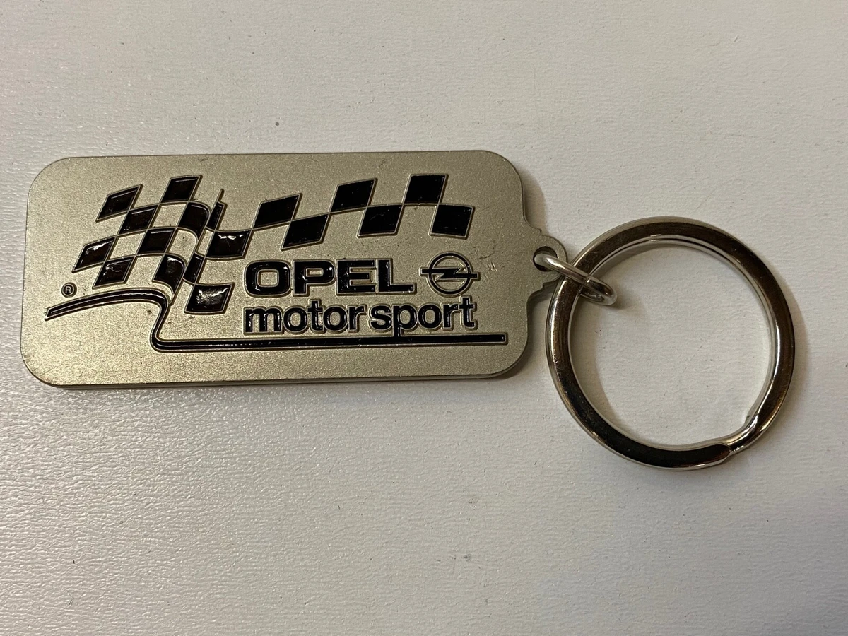 Opel Motorsport keychain keyring black matte DTM STW V6