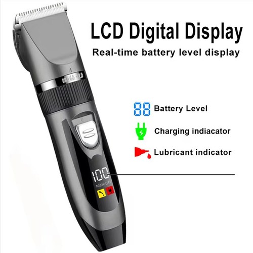 Cordless Hair Clippers for Men | Mens Hair Trimmer Set | Hair Clippers for Men. - Picture 3 of 16