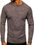 Miniaturansicht 15  - Pullover Strickpullover Sweater Sweatshirt Pulli Rundhals Herren Mix BOLF Motiv