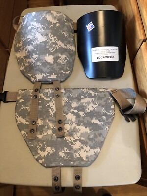 Armor shoulders AR500 level lll Plus rifle grade ACU  Free Shipping usa