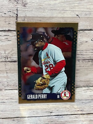 1995 Score Gold Rush Punched Redeemed #111 Gerald Perry