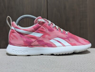 Size 7- Reebok Women's Royal Simple M44371 Light Pink White Running Shoes  /