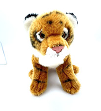 Toys R Us Tiger Cub Plush Stuffed Animal Jungle Zoo Realistic 2014 Approx 15"
