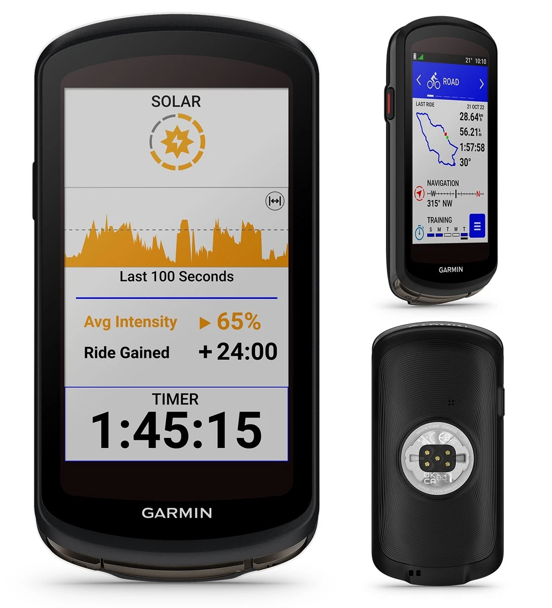 Garmin Edge 1040 Solar-Powered GPS Cycling Computer with Stamina & 35 Hr  Batt 753759279752