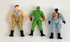 Matchbox Mission Bravo Micro Mini Action Figures Recon Commandos Vintage 1998
