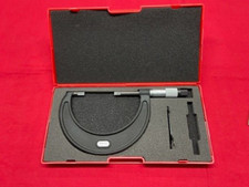 Starrett 486P-3 Blade Type Micrometer 2-3" Range, Speeder Thimble