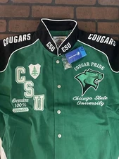CHICAGO STATE UNIVERSITY Big Boy Headgear Jacket~Never Worn~XL 2XL