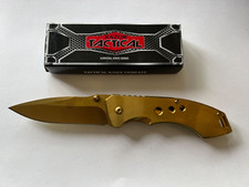 Razor Tactical All Stainless Spring Assisted Pocket Knife RT-7059GD