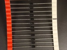 Lot of 25 SR106 Diodes INC Schottky Barrier Diode 60V 1A Axial-Lead DO-41 NOS