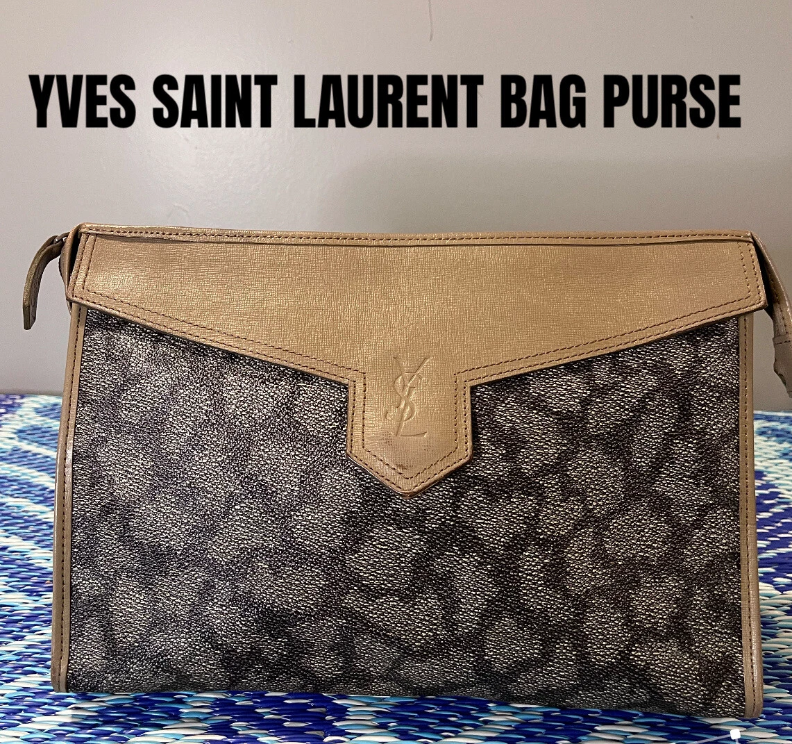 Yves saint laurent clutch top
