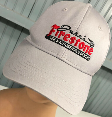 John's Auto Service Firestone Snapback Baseball Cap Hat