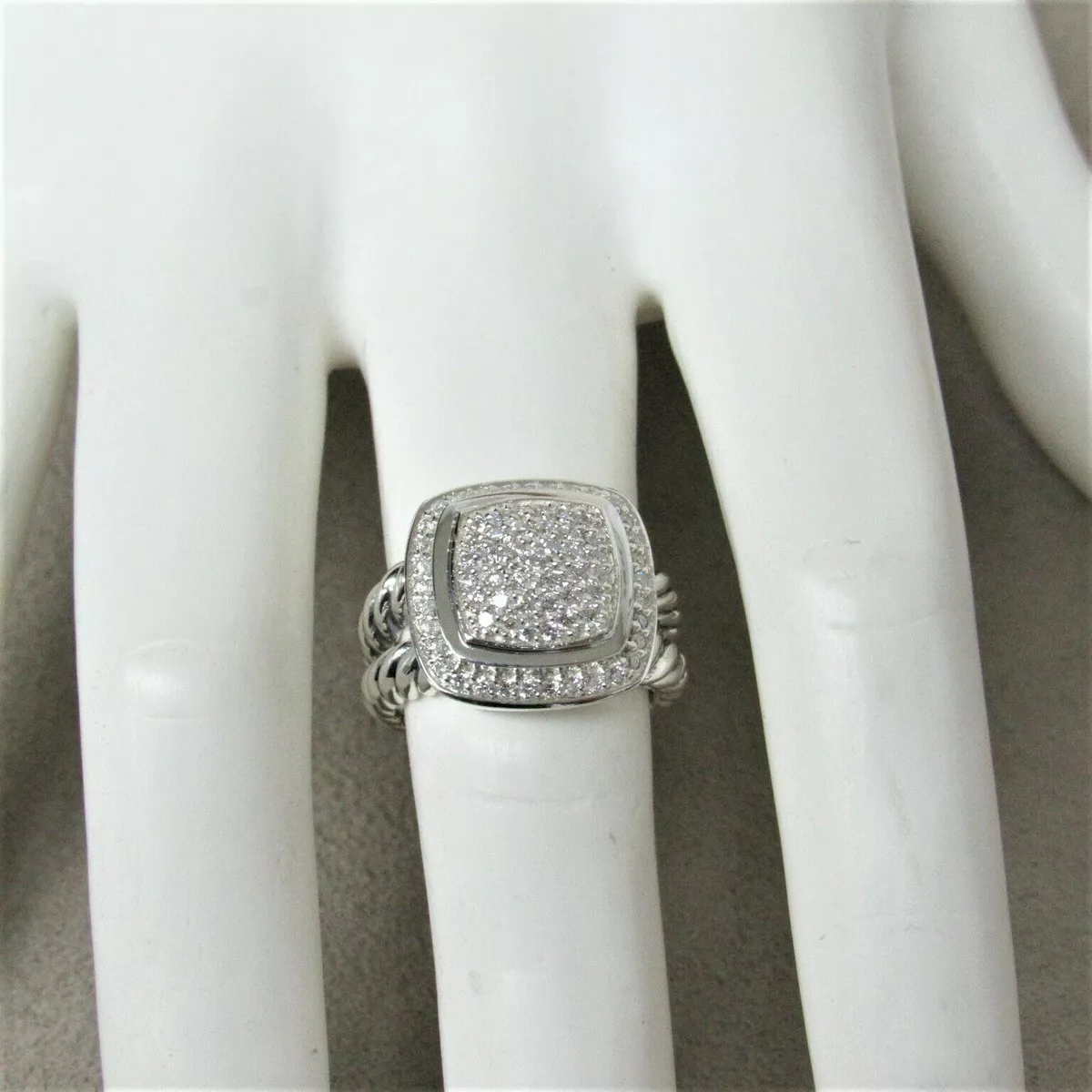 David yurman 2024 pave diamond ring