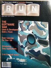 RUN Magazine for Commodore Computers - January 1987