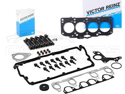 FOR VW 1.9 TDI 85 BHP ENGINE AXC VICTOR REINZ CYLINDER HEAD GASKET SET BOLT KIT