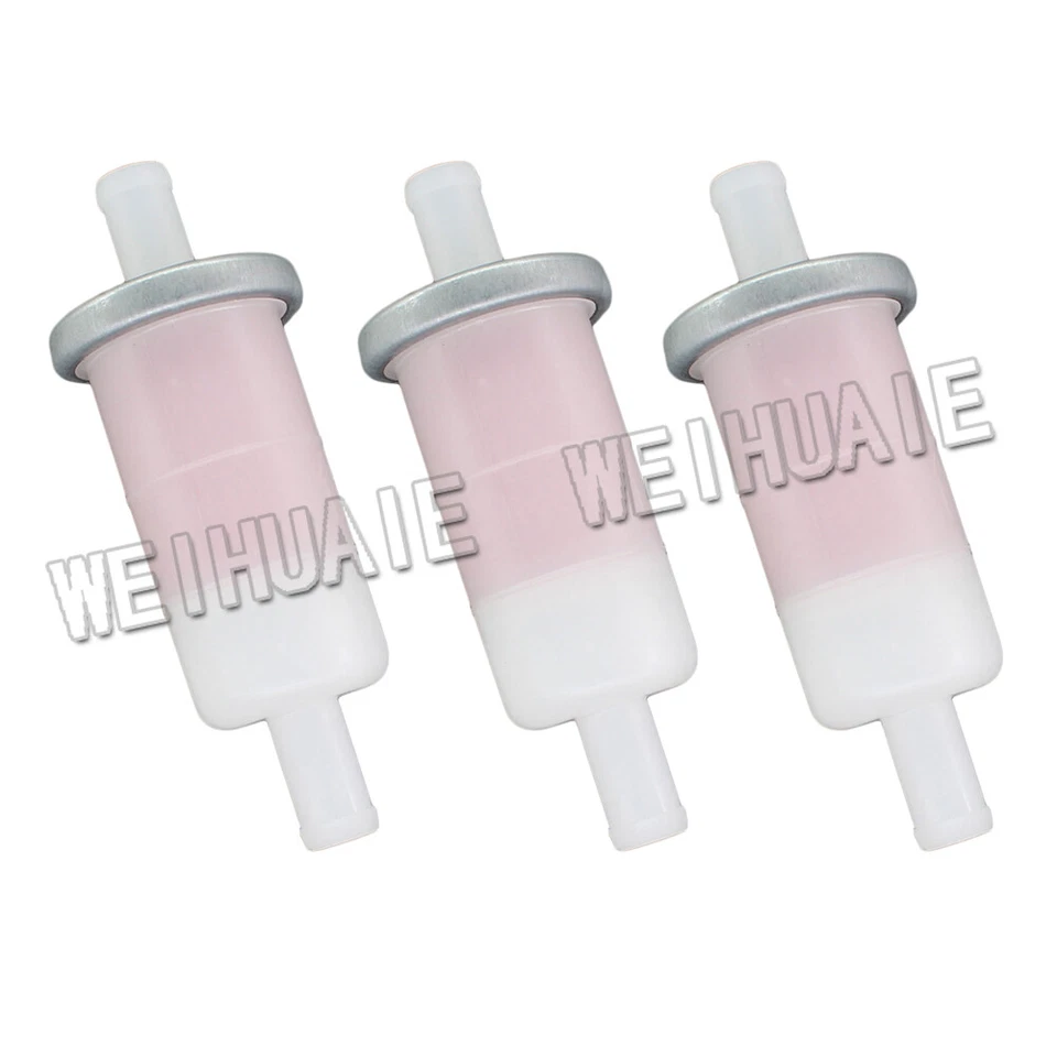 3x 3/8" Fuel Filter For Honda CB400 CT110 CX500 Goldwing 1000 Hawk 400 ST1100 - Image 2 of 4