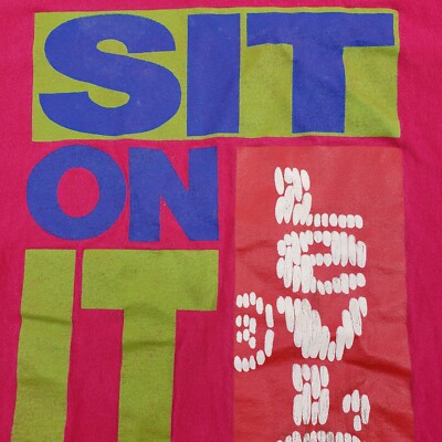 Vintage 1990 Levi's Strauss & Co. Single Stitch Sit On It