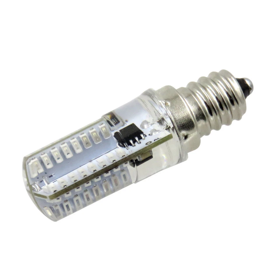 10pcs E12 Candelabra LED bulb C7 Red/Green/Blue/White/Warm 64-3014SMD Light 110V - Image 4 of 4