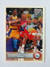1992-93 Upper Deck McDonald's #P49 Clarence Weatherspoon Philadelphia 76ers