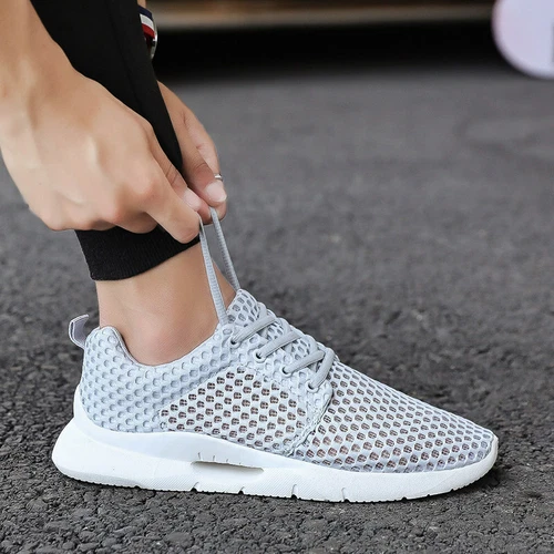Women Men Sneakers Running Shoes Breathable Mesh Soft Sole Casual Athletic Boots - Bild 20 von 29