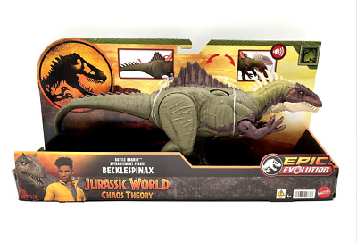 Jurassic World Chaos Theory Battle Roarin Becklespinax 2024 Epic