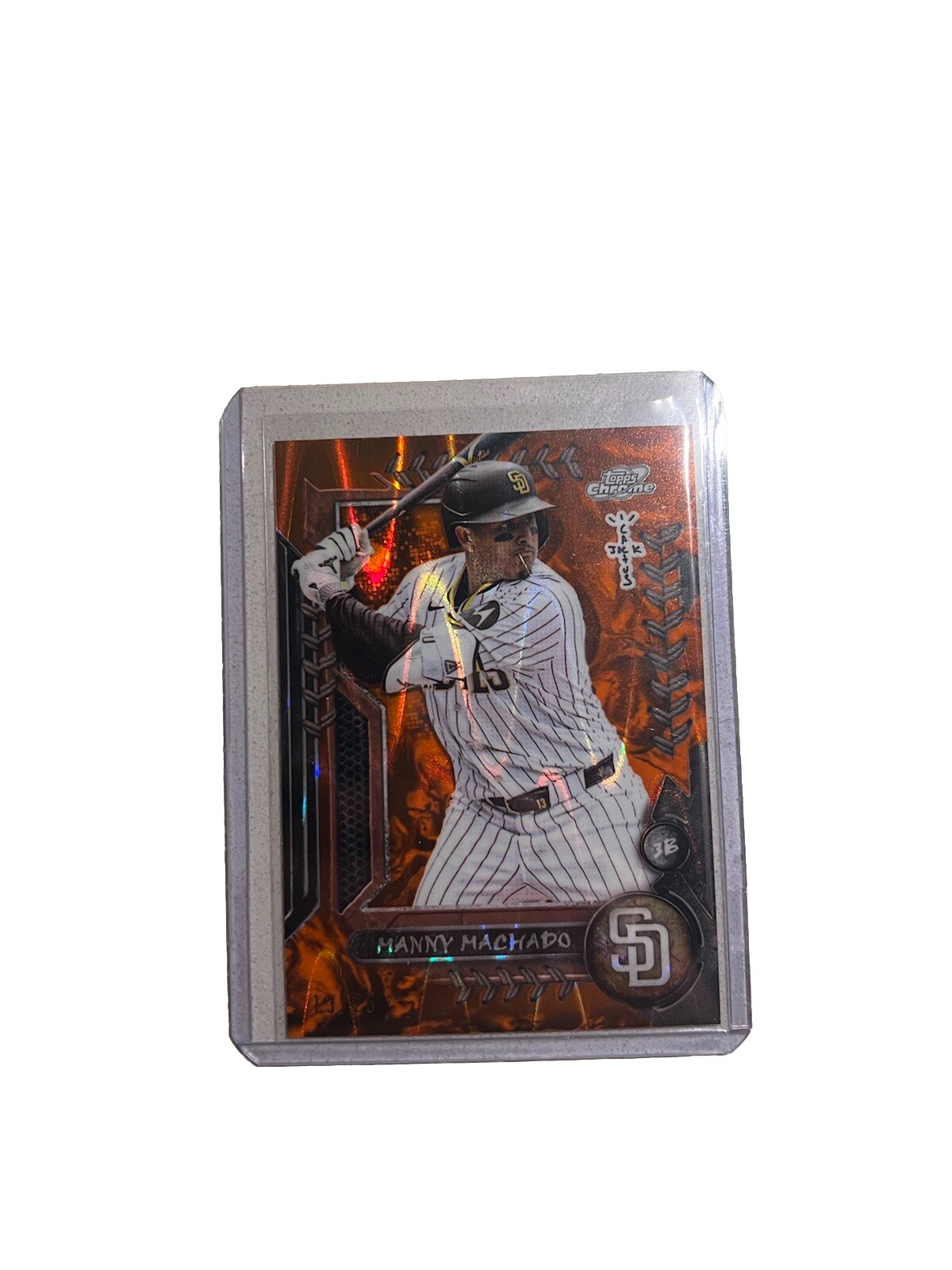 2024 Topps Chrome Cactus Jack Manny Machado Orange 13/25 Fanatics Exclusive SSP