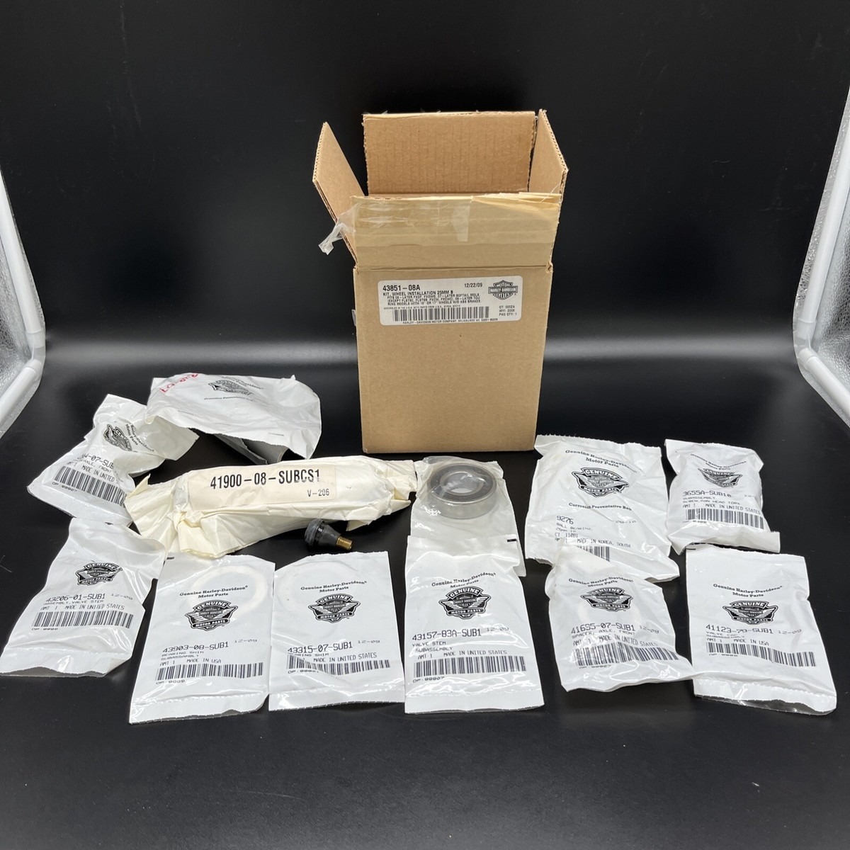 Harley Davidson Softail/ Dyna - 25mm Front Wheel Installation Kit