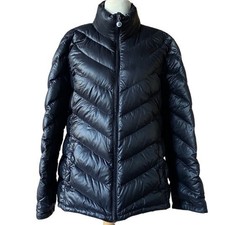 Marvin Richards Women Down/ Feather Puffer Coat Black Size Xl