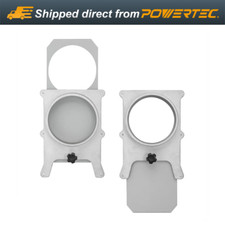 POWERTEC 70165-P2 3-Inch Aluminum Blast Gate, 2 PK