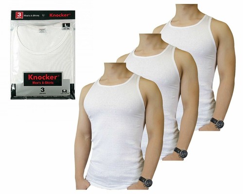 Shirt Tank Tops 100% Cotton White 