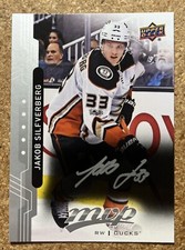 2018-19 Upper Deck MVP Silver Script Jakob Silfverberg #54 Anaheim Ducks