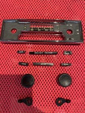 Becker Mexico Vintage Radio Cassette Chrome Bezel Face Knob