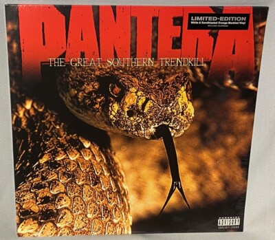LP PANTERA The Great Southern Trendkill (WHITE/ORANGE VINYL, 2021