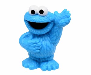 cookie monster figurine