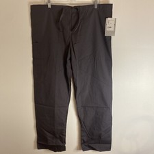 Fundamentals By White Swan Scrub Bottom Medical Granite Drawstring Pants Medium