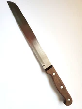Washington Forge Slicer Knife Wood Handle 12.75" long 8" Stsinless Blade Japan 