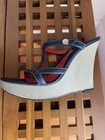 Escada Wedges Size 40, Blue  — photo 2