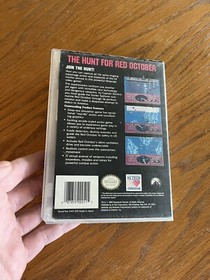 La caza del Octubre Rojo. Juego Nintendo NES. Funciona bien en estuche r&iacute;gido. AUT&Eacute;NTICO