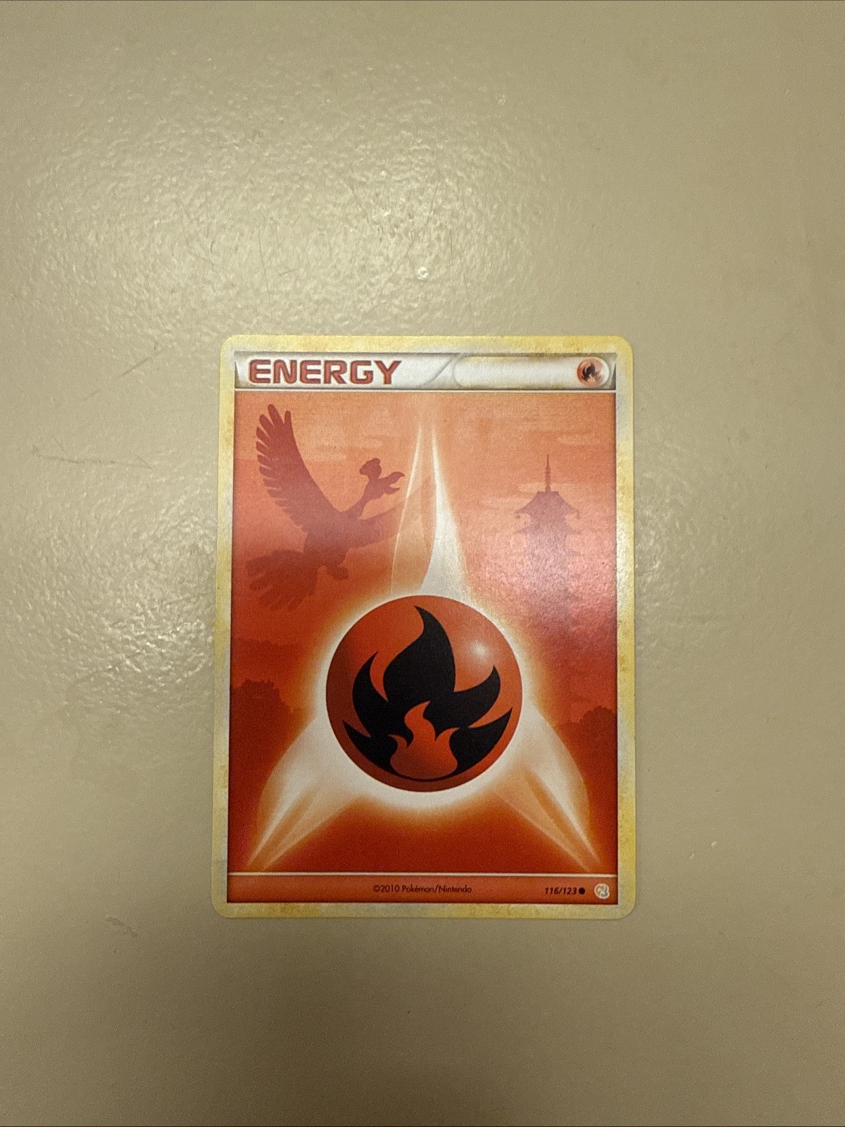 Pokémon Fire Energy 116/123 HGSS NM Great Condition Offers Accepted