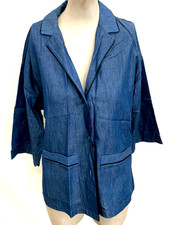 INITTIMISSIMI PIGIAMA TOP CON MANICHE 3/4-BLU NAVY-TAGLIA SMALL-SEXY-USATO