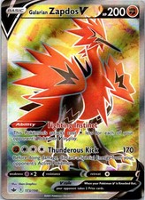 Galarian Zapdos V (Full Art) 173/198 SWSH06: Chilling Reign Ultra Rare NM Normal on eBay