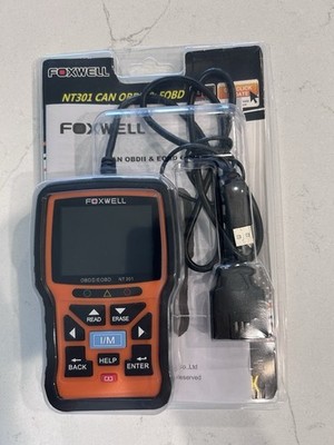 Foxwell NT301 Obd2 Code Scanner Universal Car Engine Diagnostic Tool Automotive