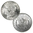 1880 P Morgan Silver Dollar $1 Brilliant Uncirculated BU 90% Silver