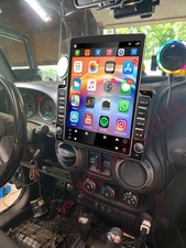 Apple Carplay Car Radio Stereo Android 15 Gps Nav For 2007-2017 Jeep Wrangler Jk
