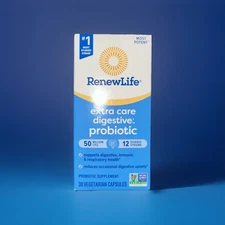 RenewLife Ultimate Flora Extra Care Probiotic Capsules - 30 Count
