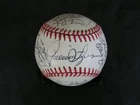 Oakland A's Old Timers Game Signed Baseball by 21 OAL N/M Rollie Vida Spahn