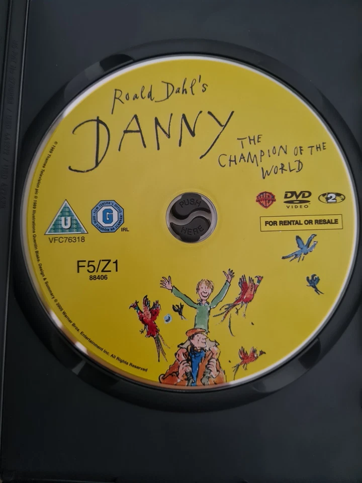 Willy Wonka / Matilda / Danny Champion / Witches (DVD) Roald Dahl Bundle [R2] UK - Image 3 of 4