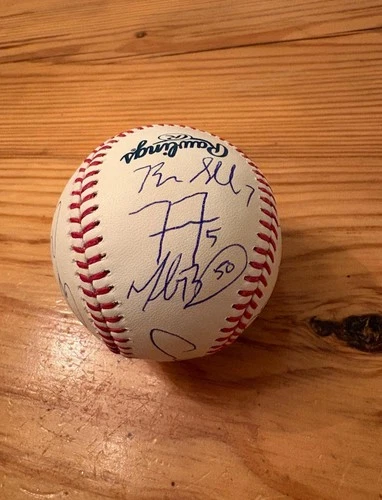 Shohei Ohtani Dodgers team signed  Autographed official MLB Baseball with COA